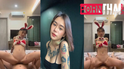 Onlyfans ggxrrd น้องยาหยีโดนผัวจับซอยหีคาชุดกระต่ายสีแดง ร้องครางออกมาอย่างเสียวเลย ขึ้นขย่มควยรัวๆจนเสร็จ