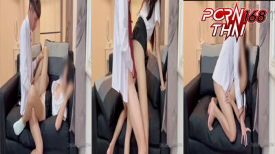 Onlyfans Mami0144 สาวนักศึกษาไทยชวนเพื่อนมาเย็ดที่บ้าน จับล่อตรงโซฟากลางบ้านเลย กะแทกหีเย็ดอย่างเสียวซอยสุดแรง