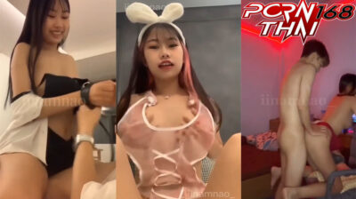 คลิปหลุด น้องน้ำหวาน iinamnao_ ขึ้นขย่มให้แฟนยับๆก่อนโดนจับกระแทกหีรัวๆจนร้องครางลั่น โดนพาเย็ดไปทั่วห้องเลย