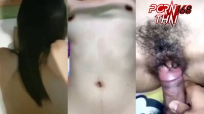 คลิปหลุดทางบ้าน เอาควยยัดหีสาวหุ่นเอ็ก เอาควยเสียบหีหมอยดกดำ แต่เย็ดอย่างมันส์ซอยหีไม่ยั้งรัวๆ