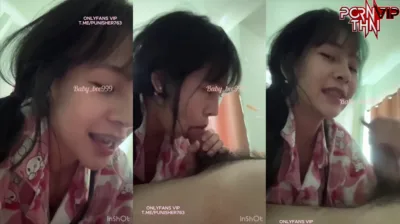 คลิปหลุด น้องบีคนสวย ตื่นมาล้างหน้าไก่ชักว่าวอมควยให้แต่เช้าเลย หน้าตาสวยน่าเย็ดขนาดนี้ทำเอาพี่อยากเย็ดน้องสักสิบน้ำต่อวันโคตรน่าโดน