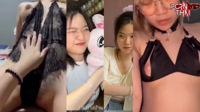 คลิปหลุด น้องหมวยคนสวย คนนี้น่ารักมากหุ่นโคตรดีเลย โดนจับเย็ดคาชุดนอนไม่ได้นอน หน้าตาสวยขนาดนี้ถ้าได้เย็ดคงเสียวเห็นแล้วเงี่ยนเลย